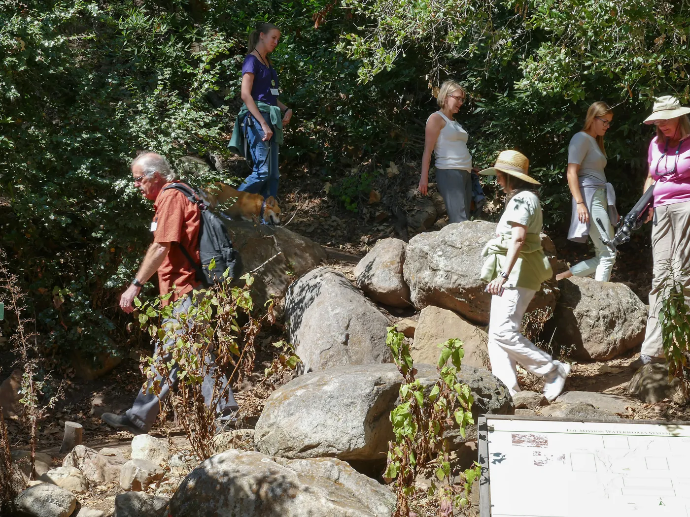 Tour of Pritchett Trail renovations