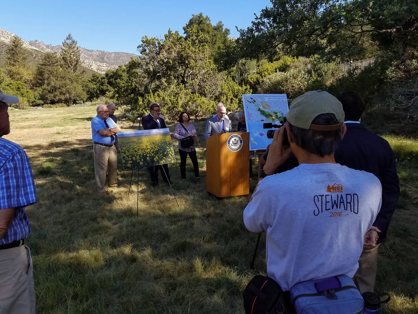 Central Coast Heritage Protection Act press conference, introductory remarks by Steve Windhager