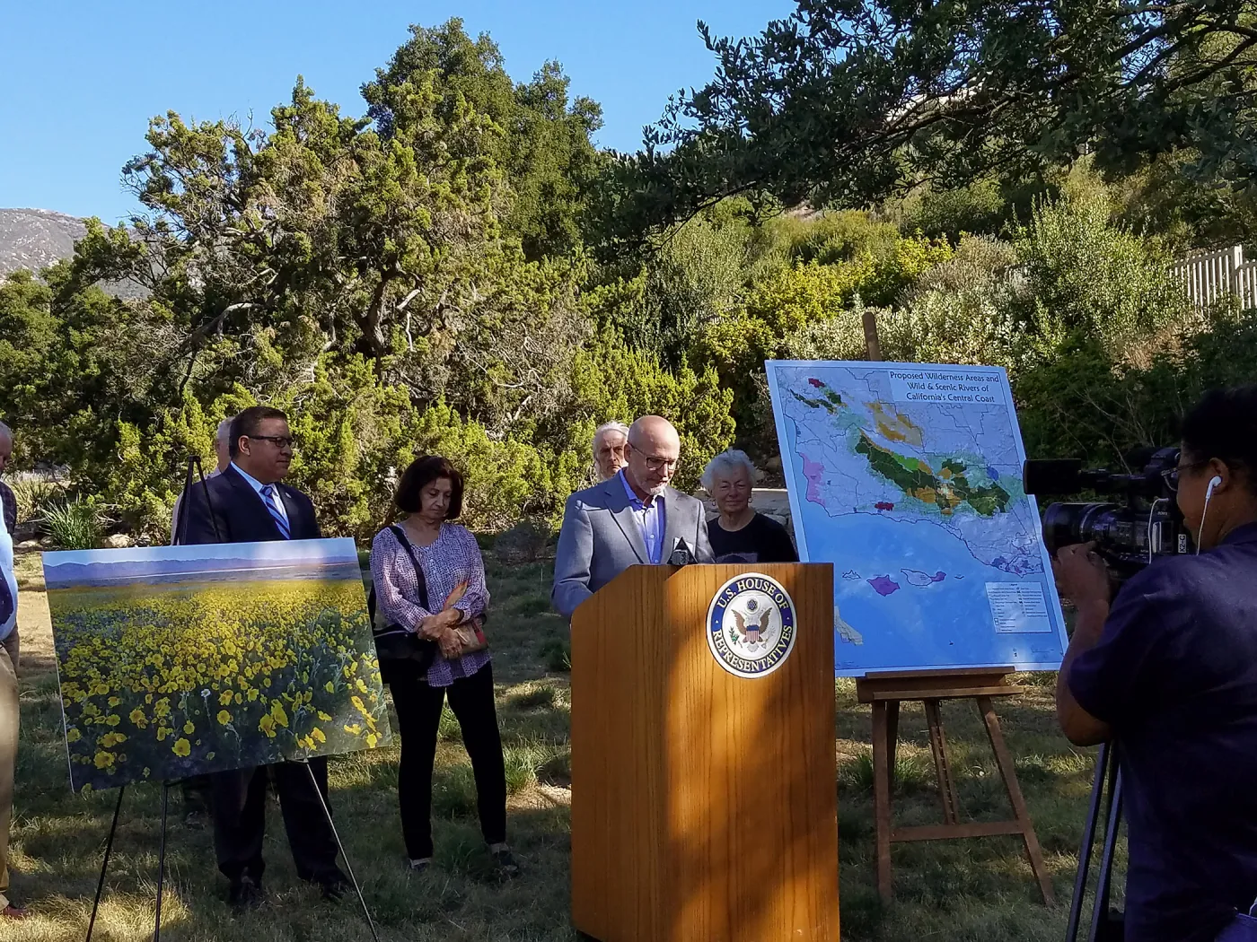 Central Coast Heritage Protection Act press conference, introductory remarks by Steve Windhager