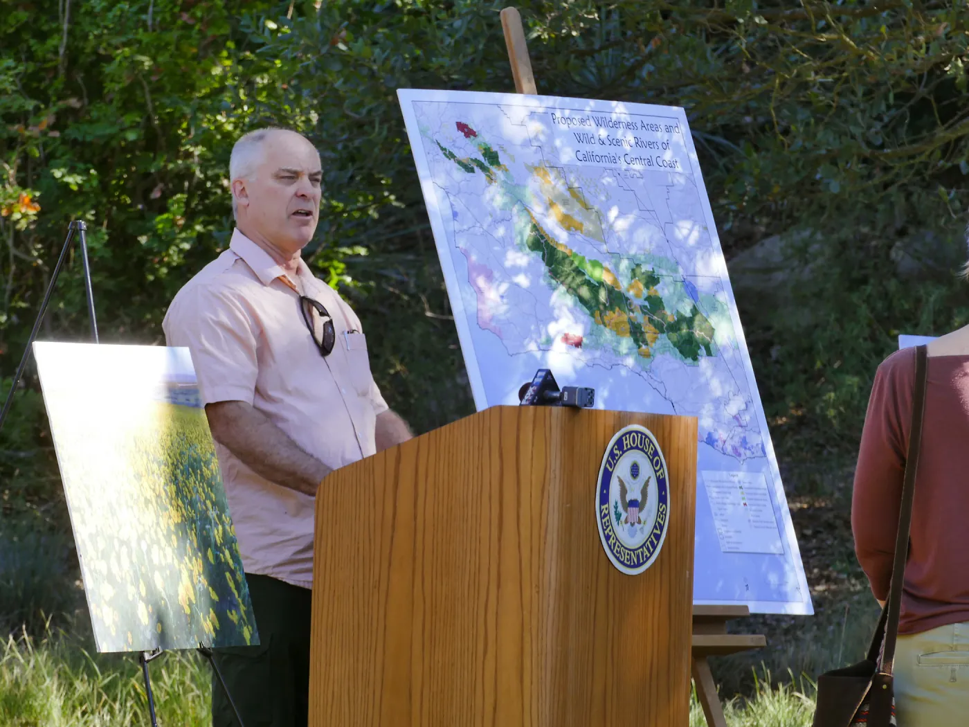 Central Coast Heritage Protection Act press conference, Chris Danch