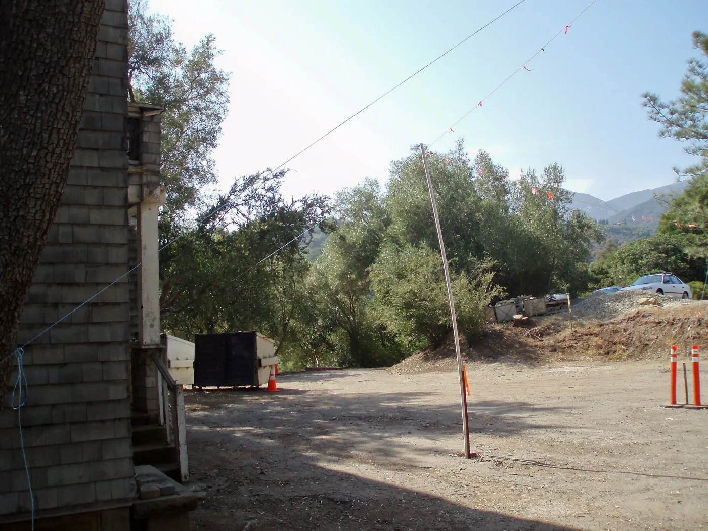 Story Poles, north side of Gane House, Vital Mission Plan