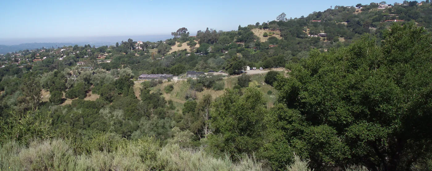 Story Poles view looking west from Cavalli Ridge, Vital Mission Plan