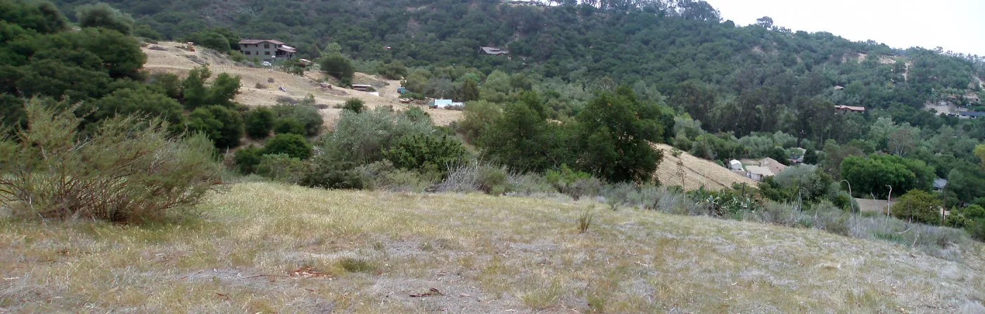View southeast from Cavalli Ridge