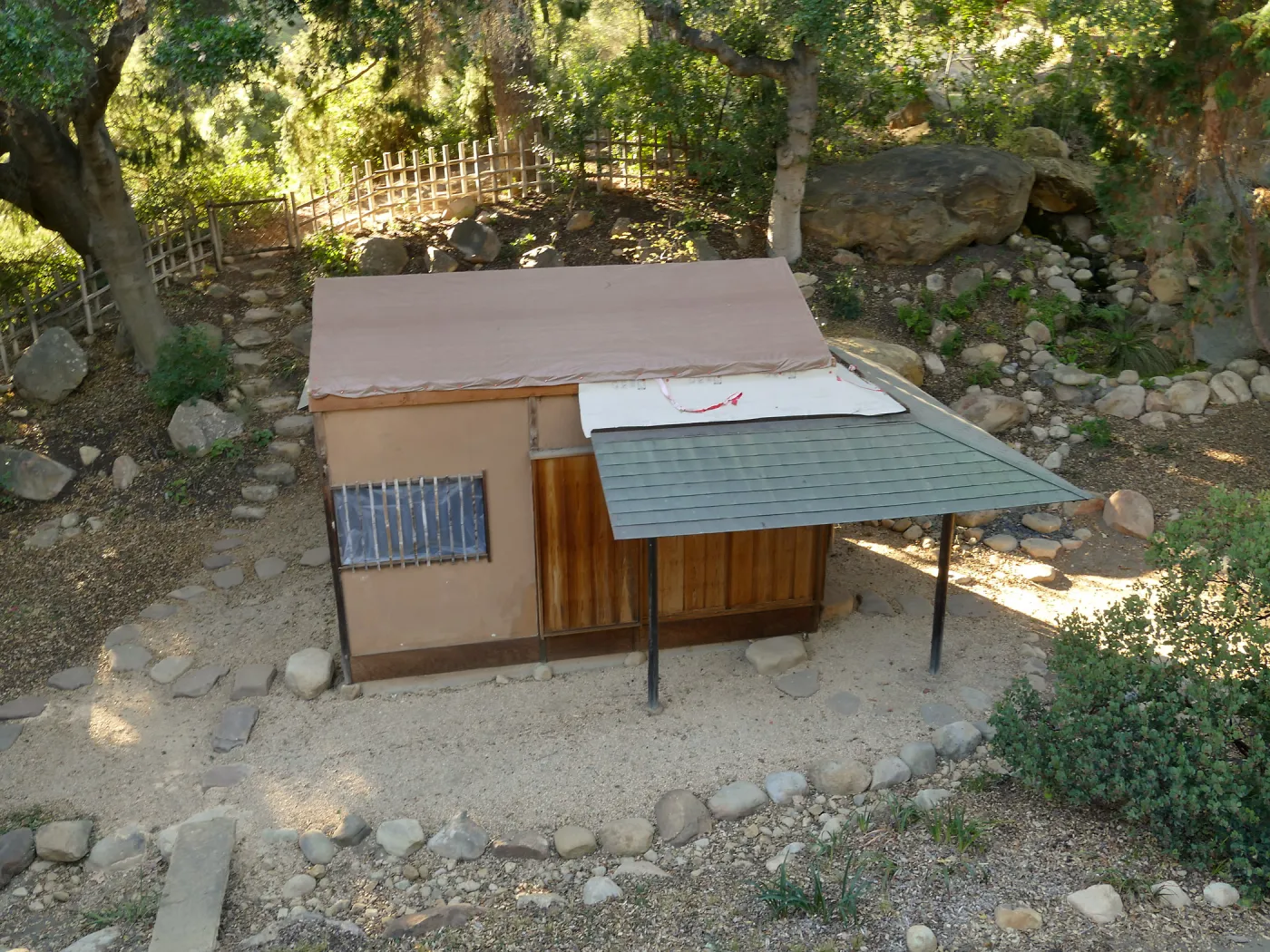 Teahouse & Garden Improvements 2017, looking west