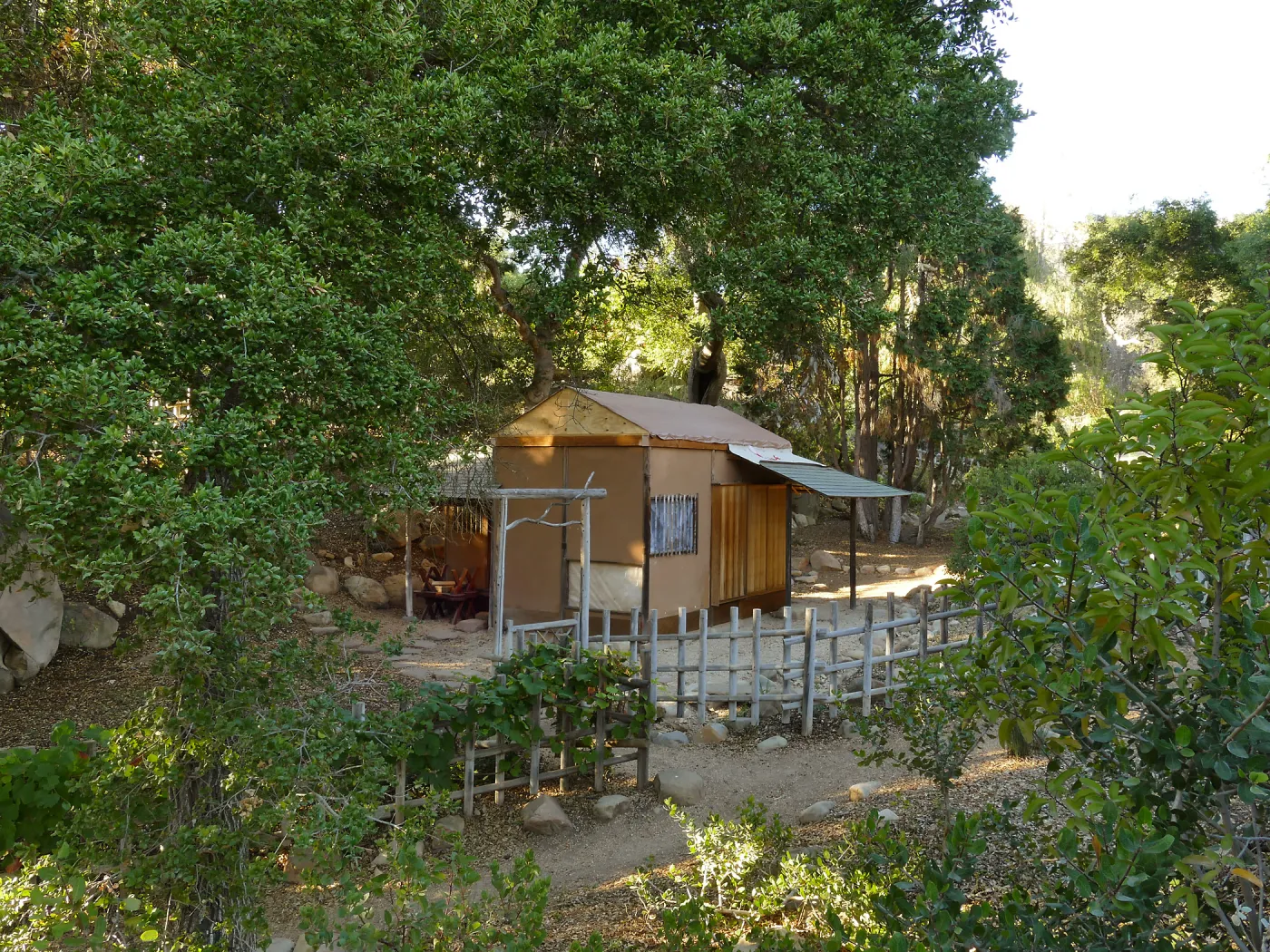 Teahouse & Garden Improvements 2017, looking northwest