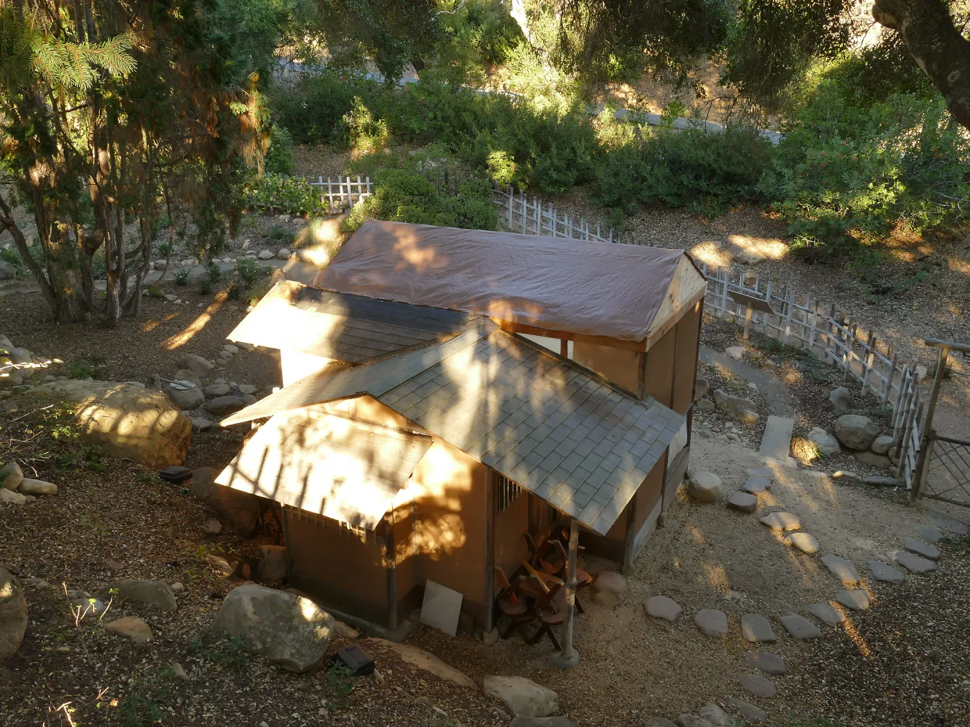 Teahouse & Garden Improvements 2017, looking east