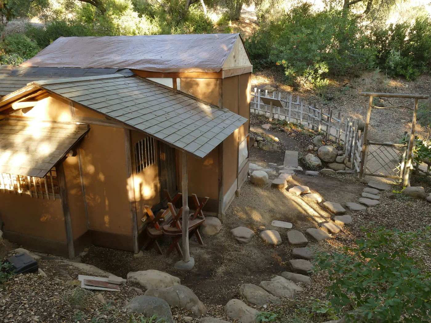Teahouse & Garden Improvements 2017, looking east