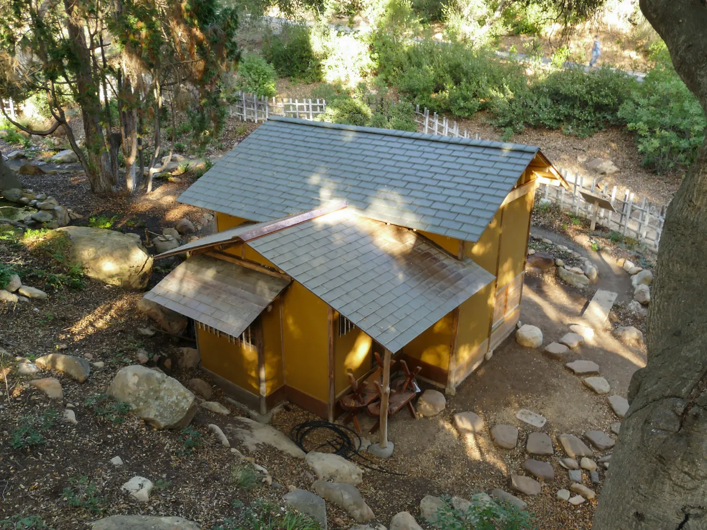 Teahouse & Garden Improvements 2018 looking east