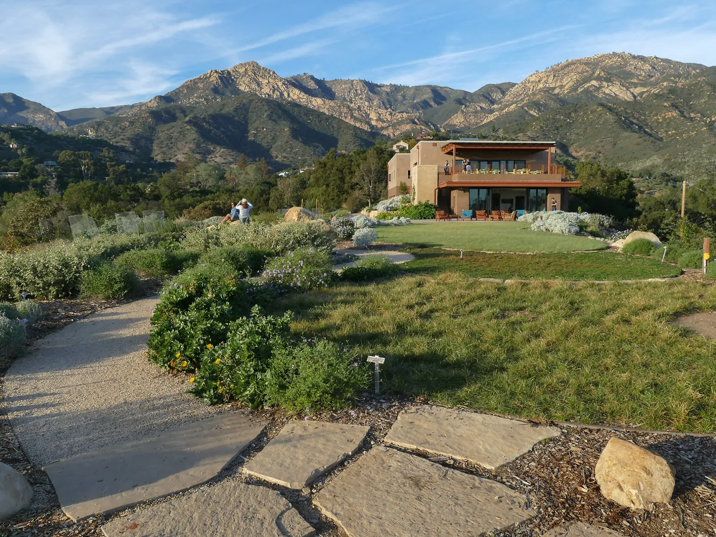 Island View Garden and Pritzlaff Conservation Center looking north
