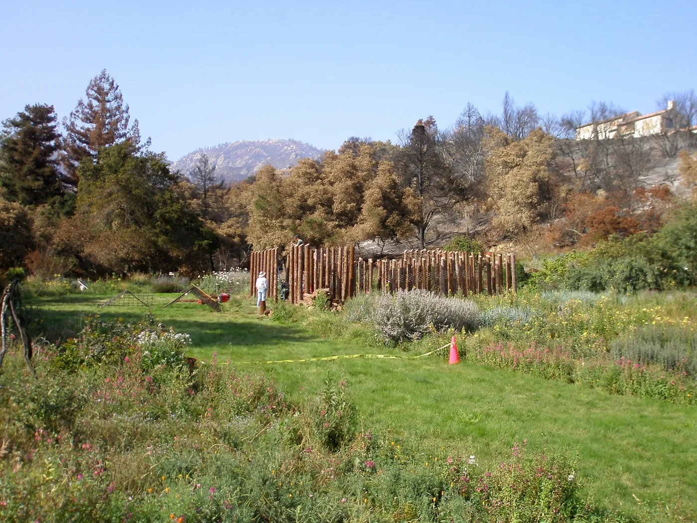 Herb Parker's â€˜Haven' labyrinth installation
