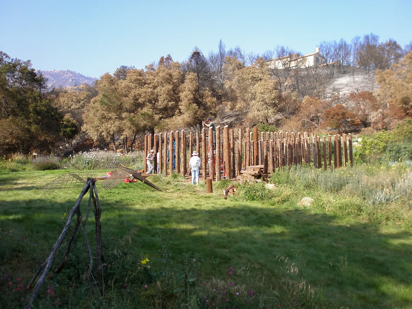 Herb Parker's â€˜Haven' labyrinth installation