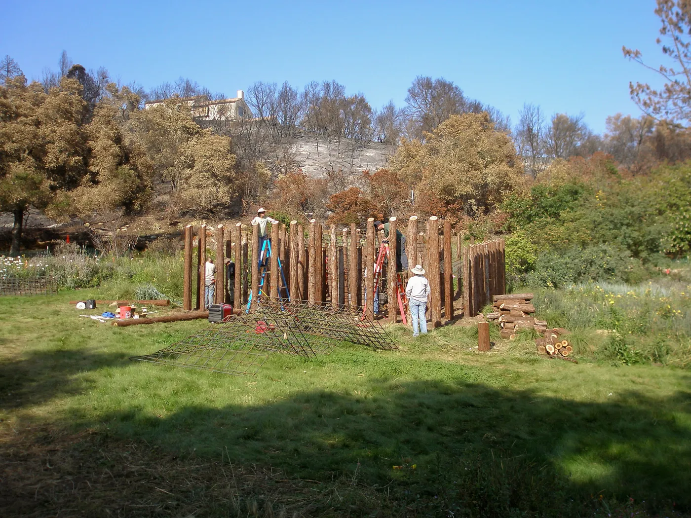 Herb Parker's â€˜Haven' labyrinth installation
