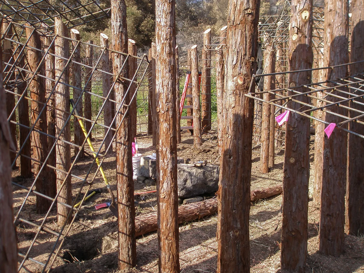 Herb Parker's â€˜Haven' labyrinth installation