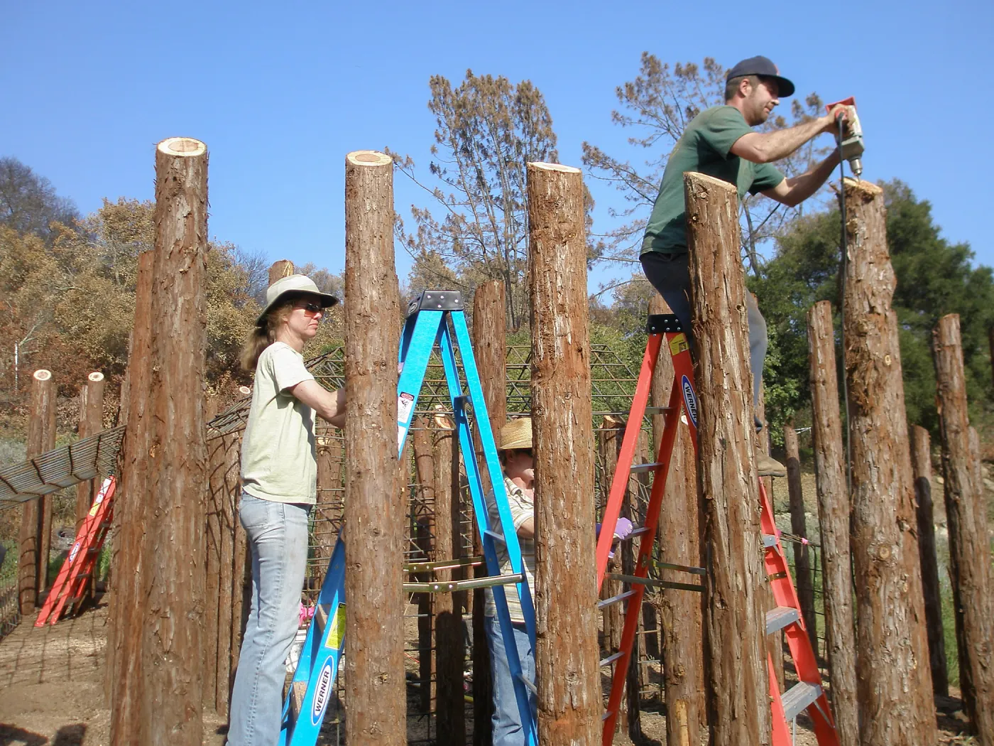 Herb Parker's â€˜Haven' labyrinth installation