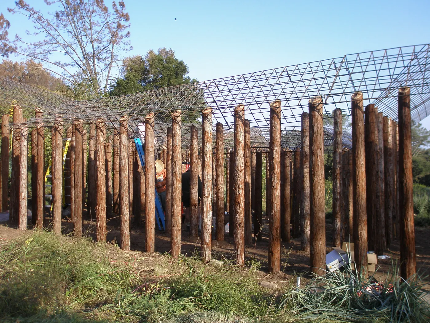Herb Parker's â€˜Haven' labyrinth installation