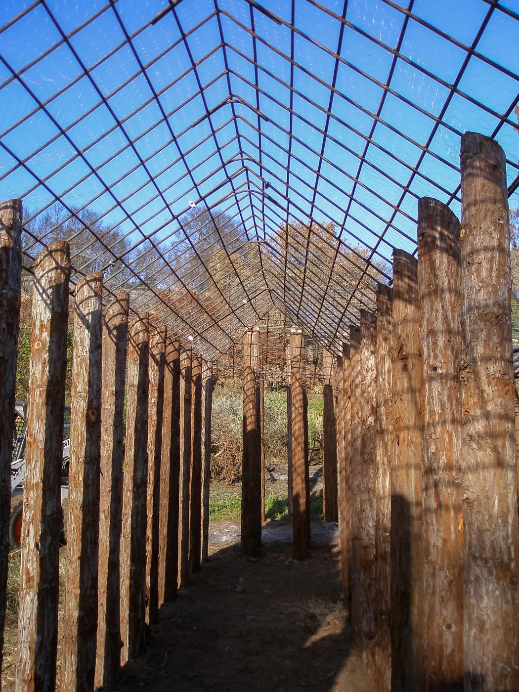 Herb Parker's â€˜Haven' labyrinth installation