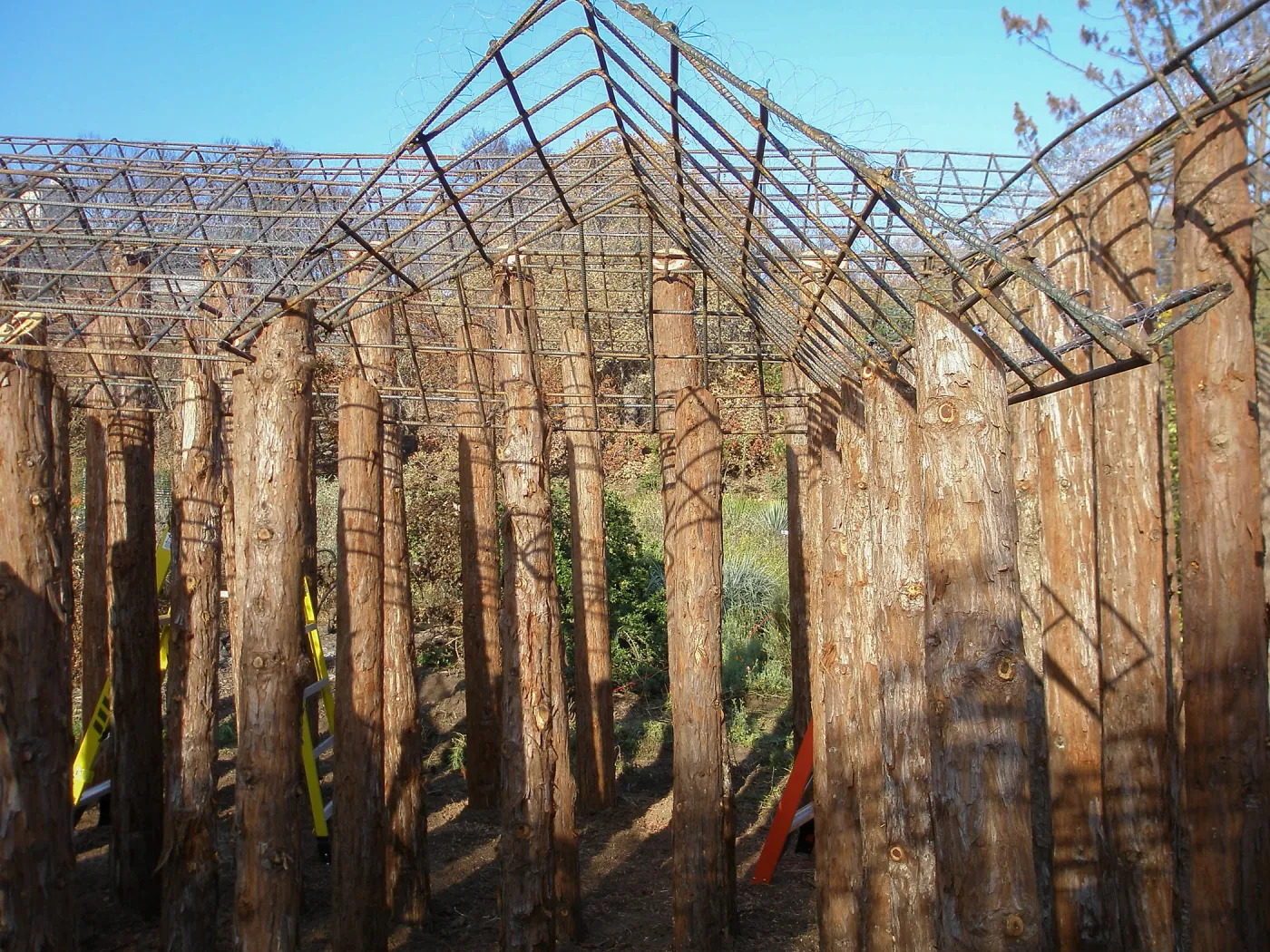 Herb Parker's â€˜Haven' labyrinth installation
