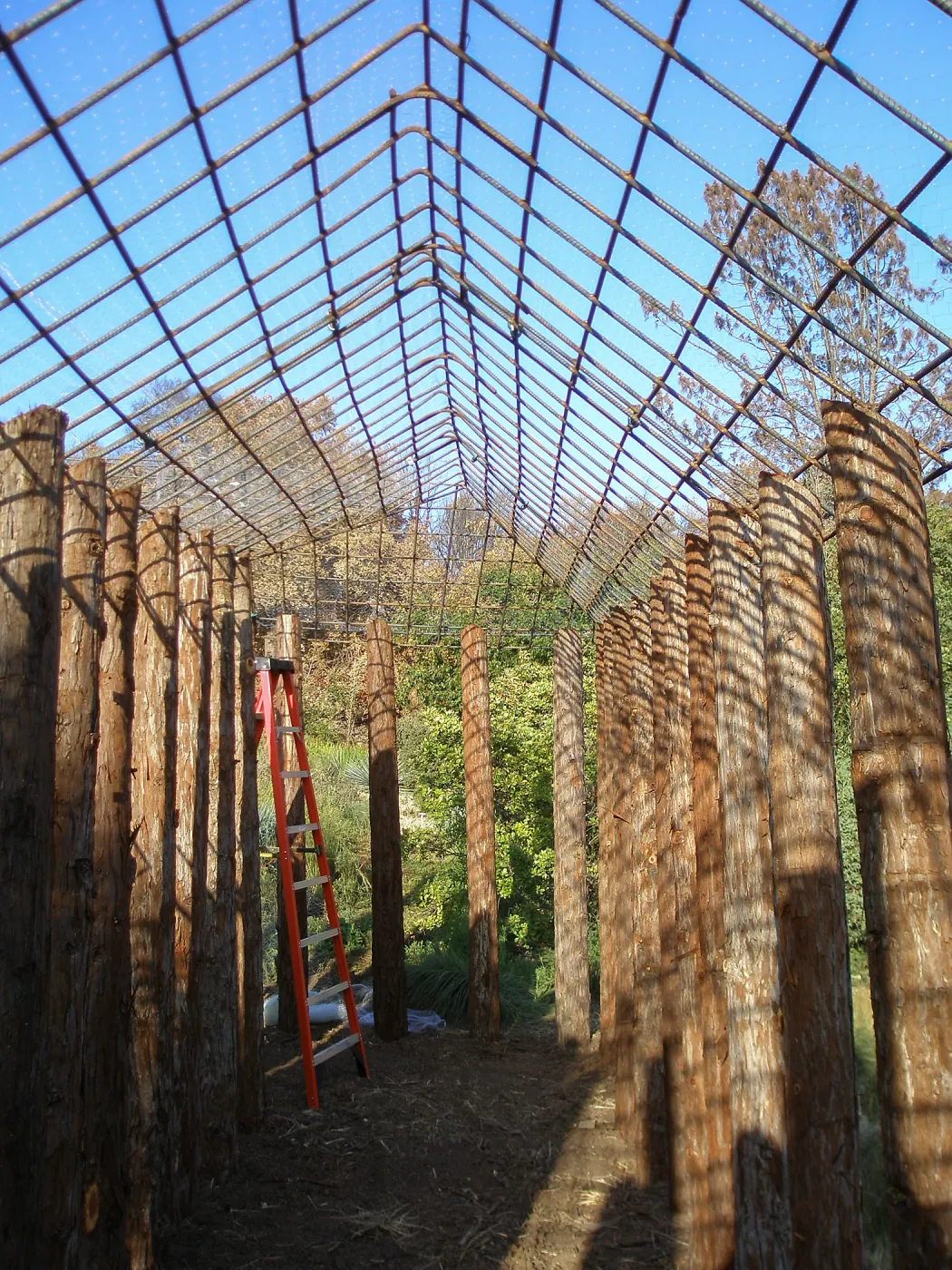 Herb Parker's â€˜Haven' labyrinth installation