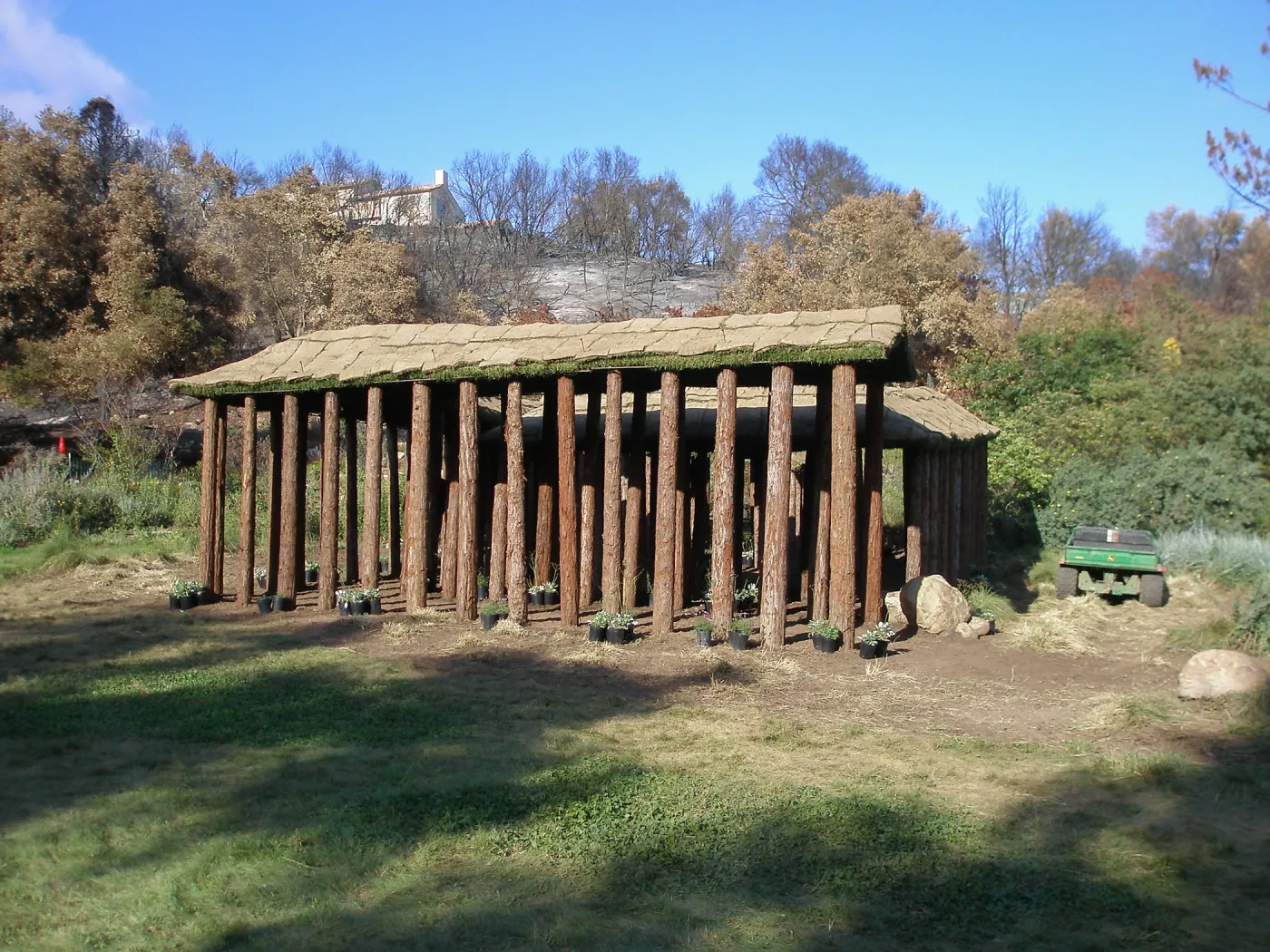 Herb Parker's â€˜Haven' labyrinth installation