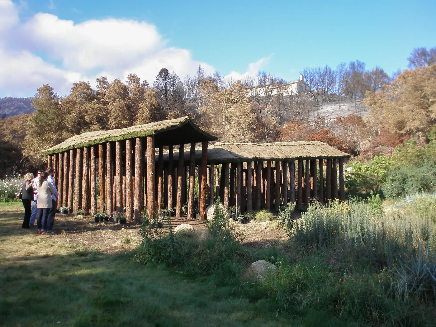 Herb Parker's â€˜Haven' labyrinth installation