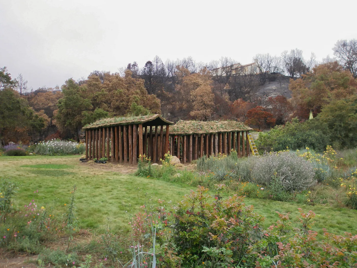 Herb Parker's â€˜Haven' labyrinth installation