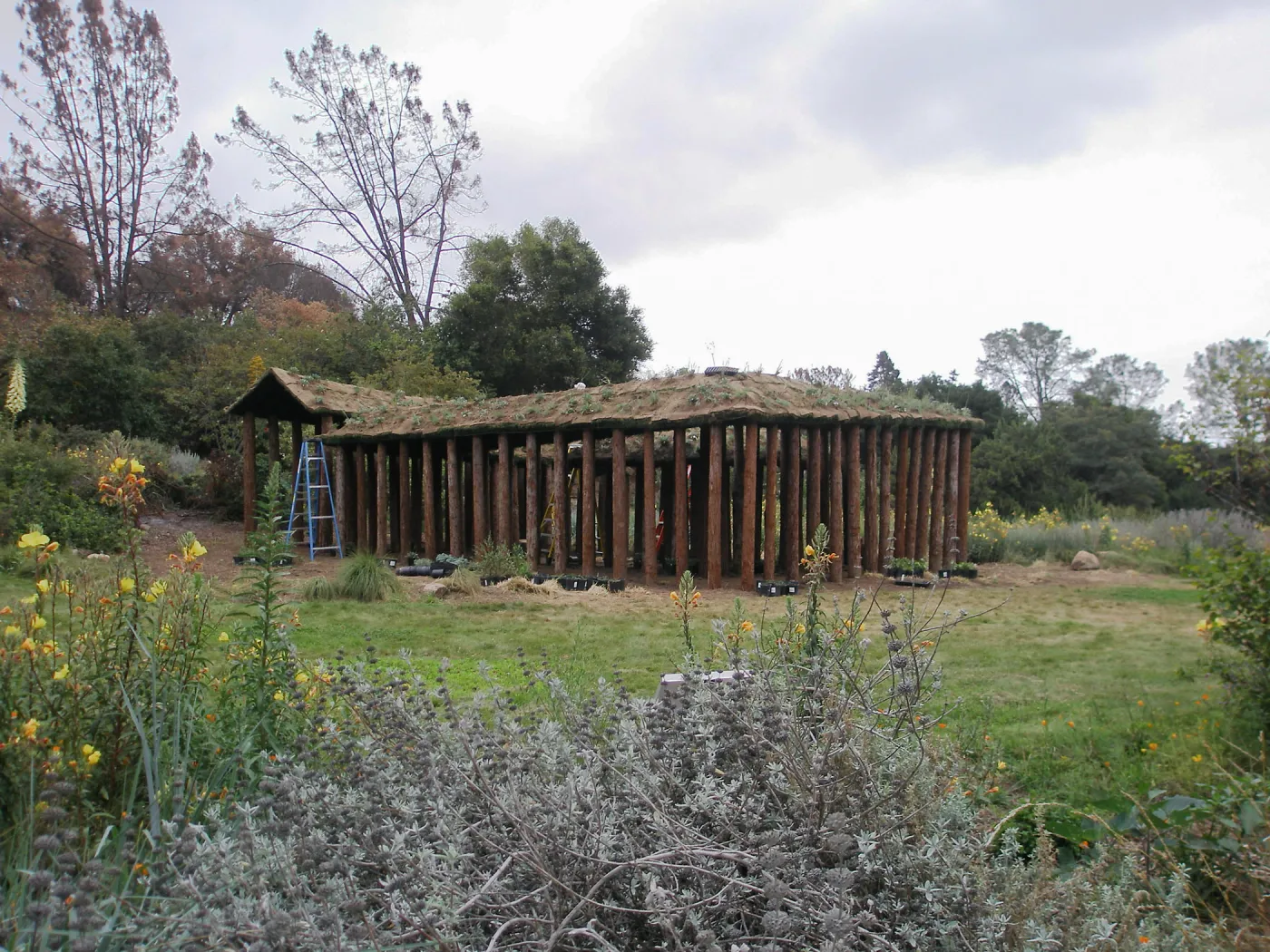 Herb Parker's â€˜Haven' labyrinth installation