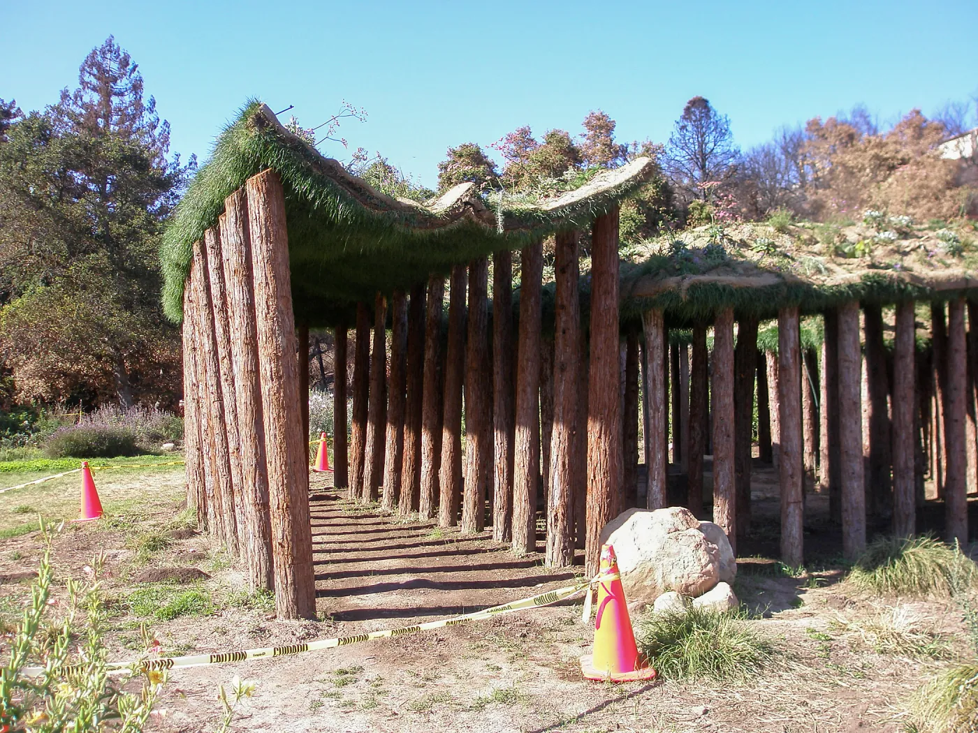 Herb Parker's â€˜Haven' labyrinth installation