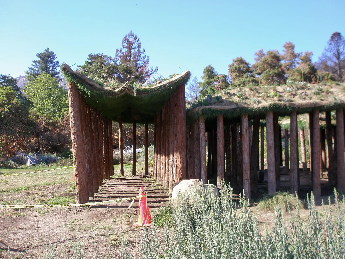 Herb Parker's â€˜Haven' labyrinth installation
