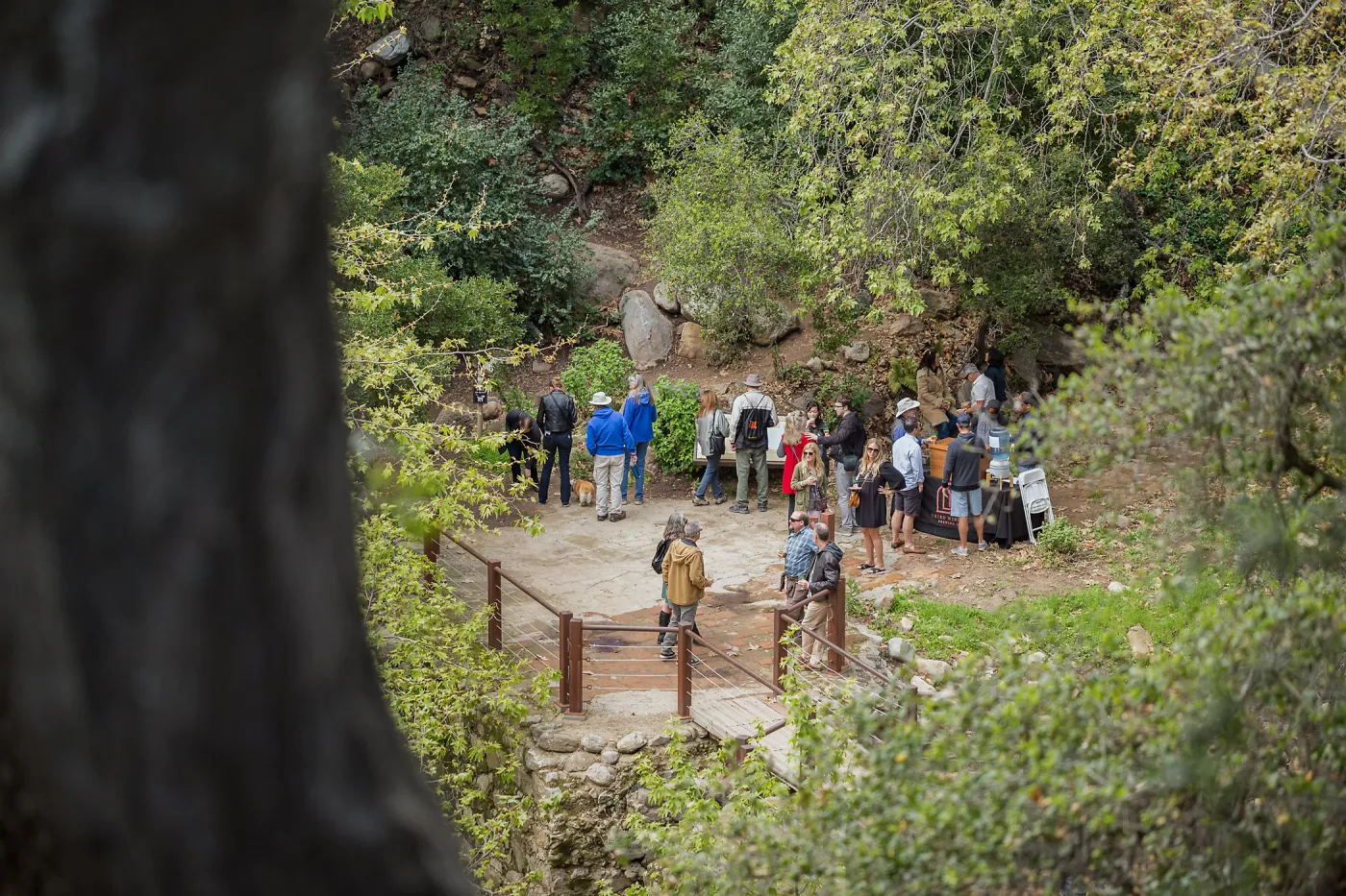 2018 Santa Barbara Beer Garden Event, Mission Dam