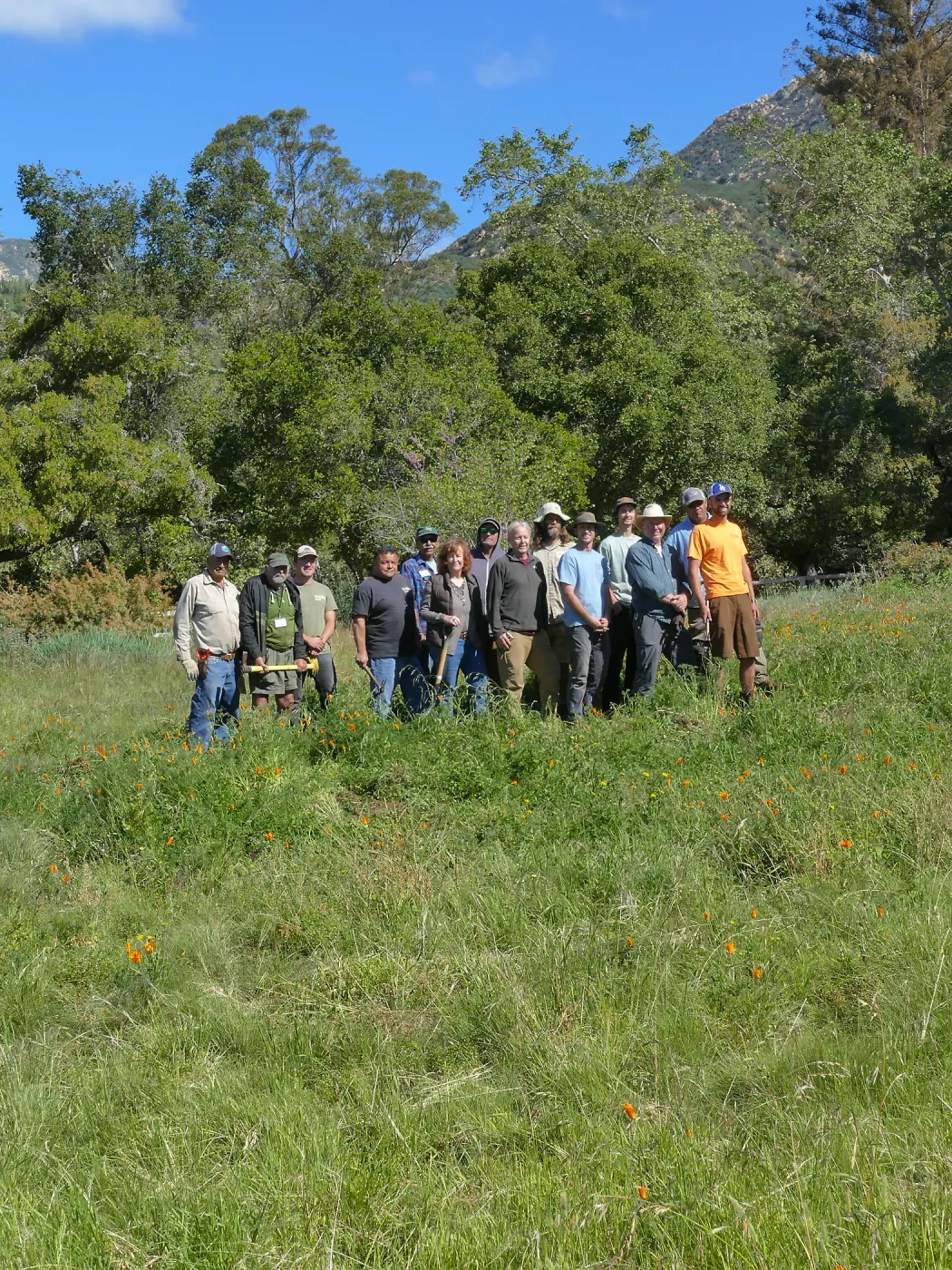 Horticulture staff portrait in the Meadow