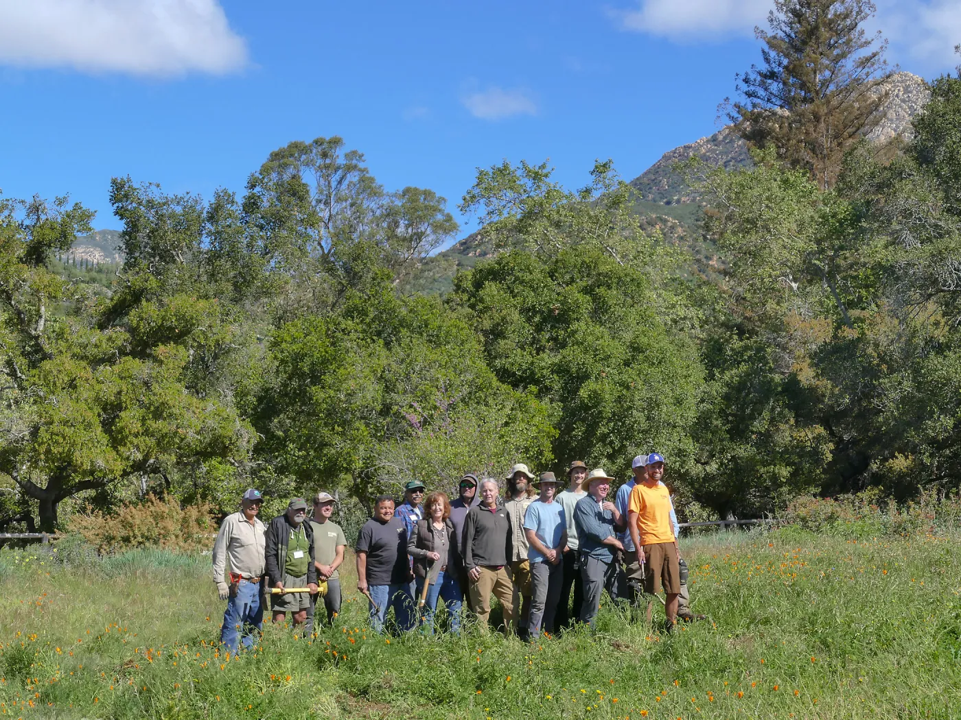 Horticulture staff portrait in the Meadow