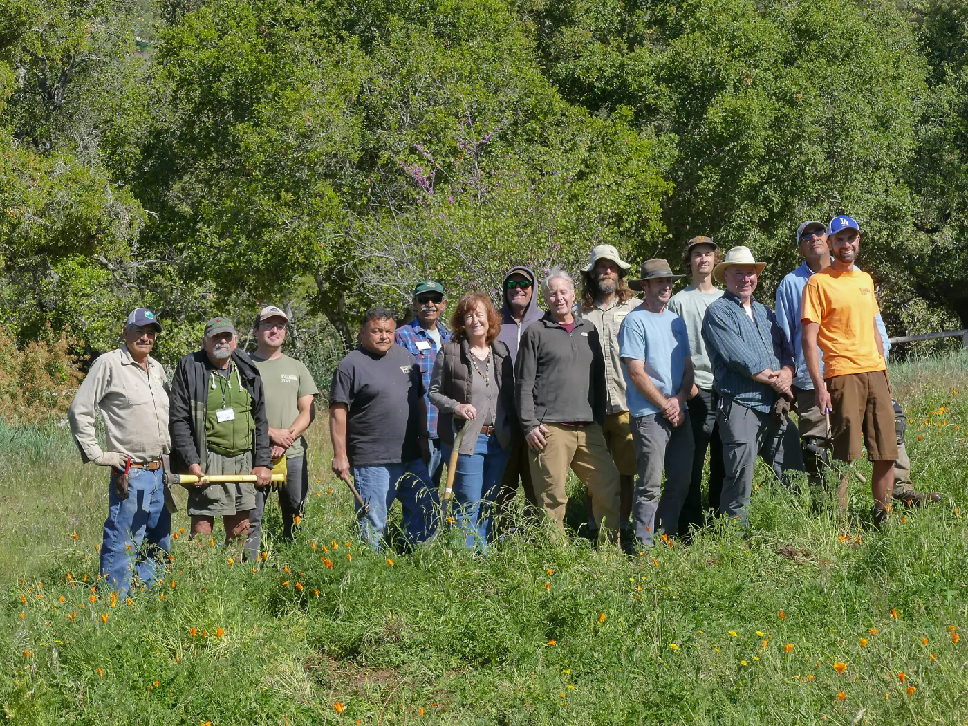 Horticulture staff portrait in the Meadow