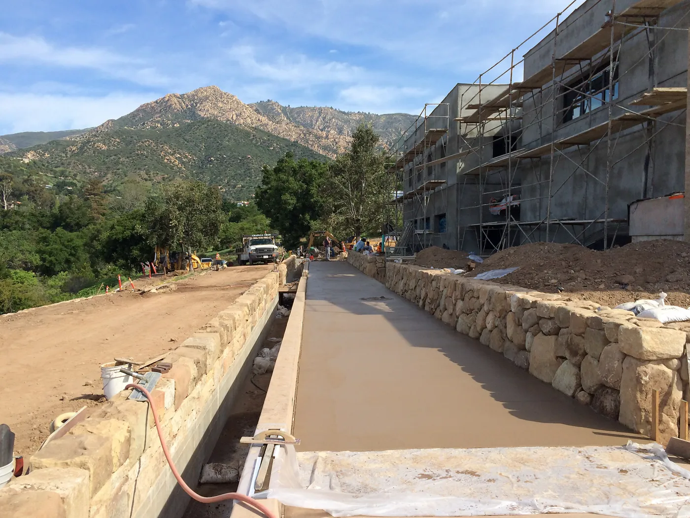 Rill construction at Pritzlaff Conservation Center