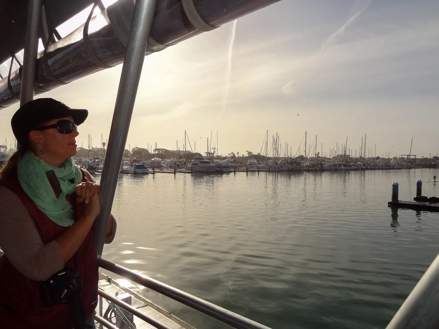 SBBG Staff field trip to Santa Cruz Island, Ventura Harbor, Heather Wehnau
