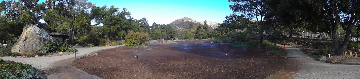 Meadow revival project, grow kill treatment, panorama