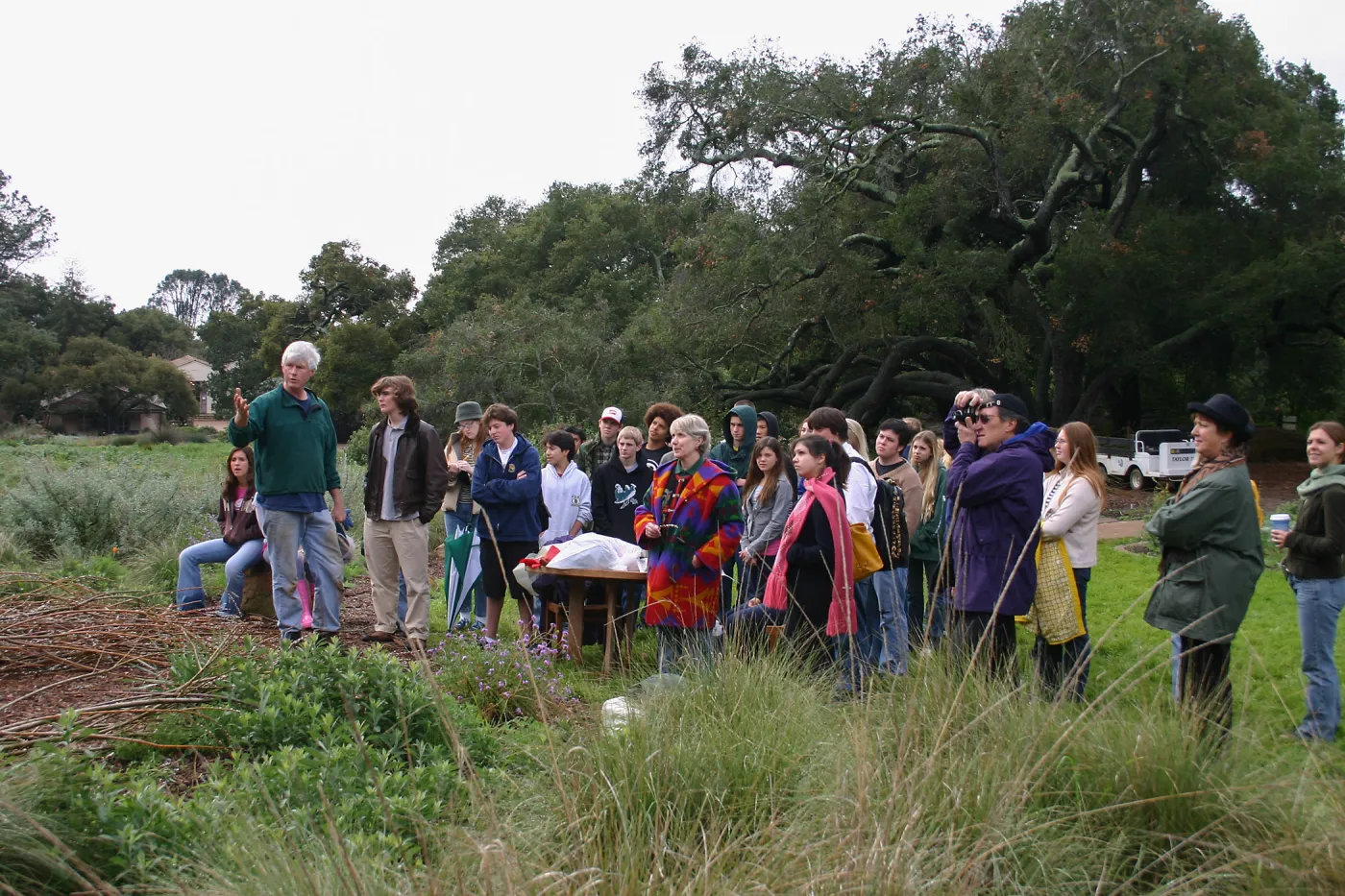 Toad Hall Construction, SBHS class visit