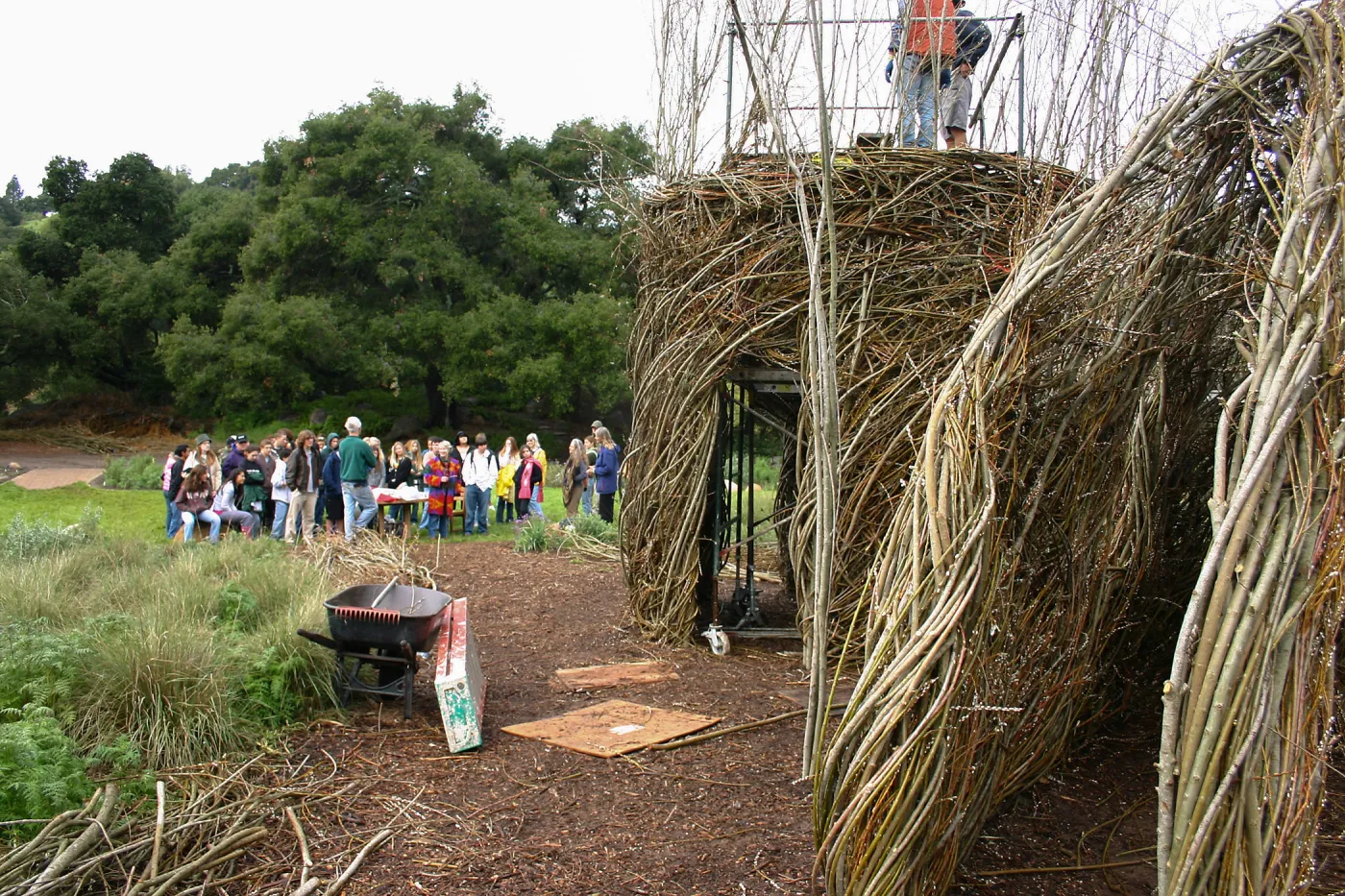 Toad Hall Construction, SBHS class visit
