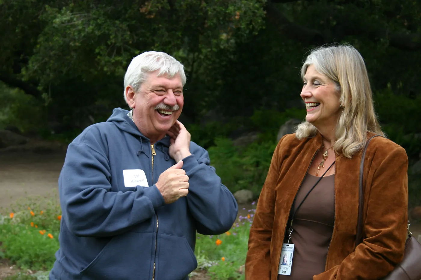 Toad Hall Naming Reception, Val Alexeeff, Nancy Johnson