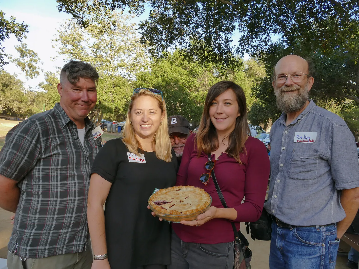 SBBG Staff Picnic 2018, best pie by Stephanie Calloway