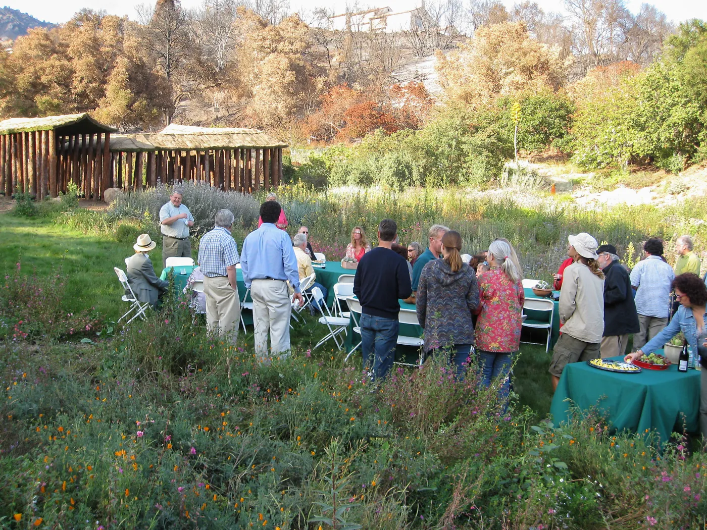 Herb Parker event in the Meadow
