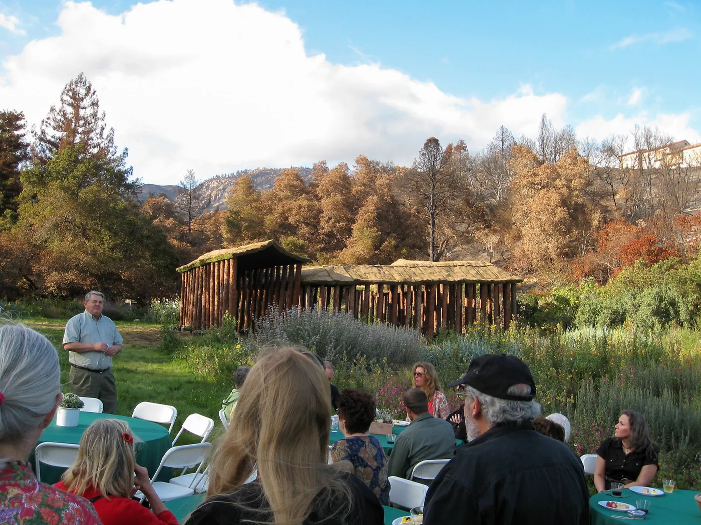 Herb Parker event in the Meadow