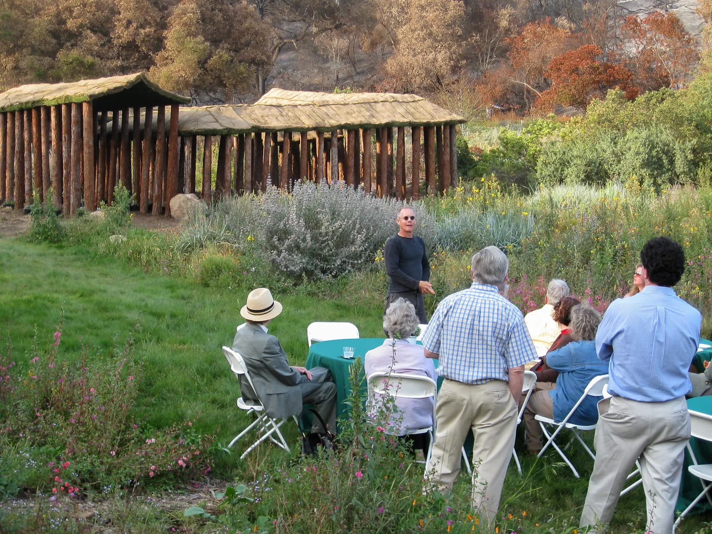 Herb Parker event in the Meadow