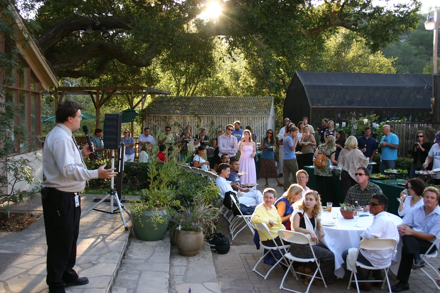 The Progressive Garden, a progressive dinner hosted by Ann and Fife Symington