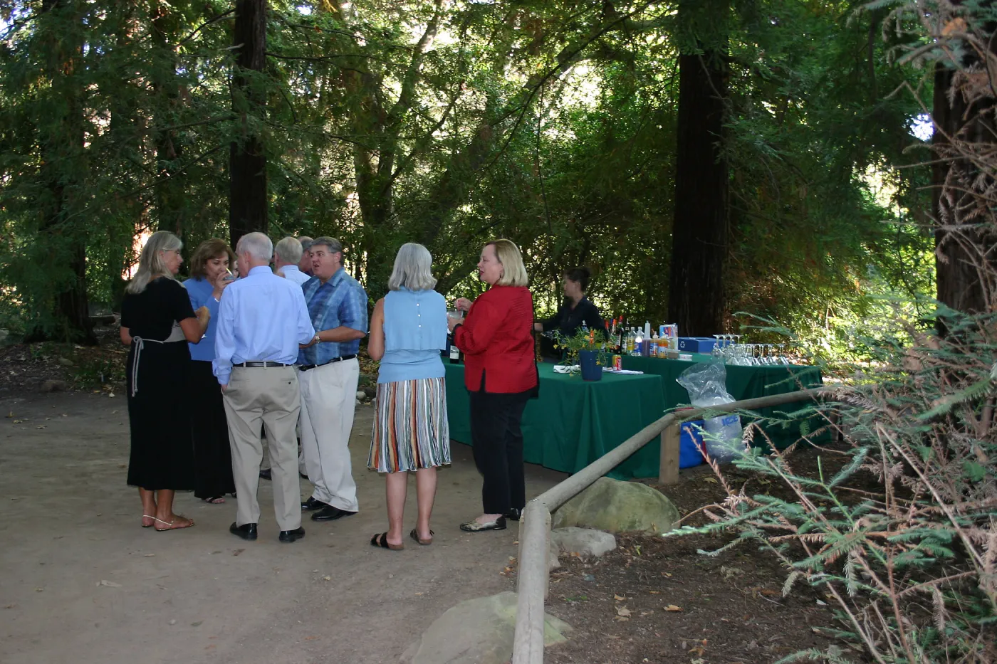 The Progressive Garden, a progressive dinner hosted by Ann and Fife Symington