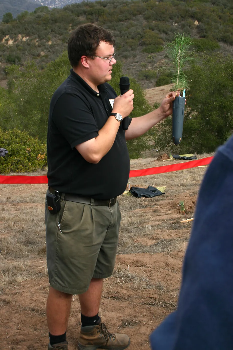 Torrey Pines for Tomorrow Restoration Project Dedication, Andrew Wyatt
