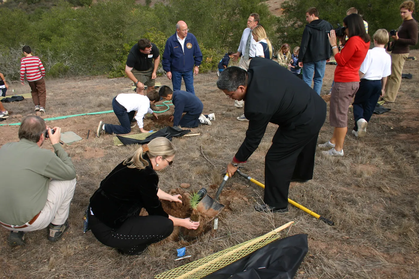 Torrey Pines for Tomorrow Restoration Project Dedication, Jane Ferry and Salud Carbajal