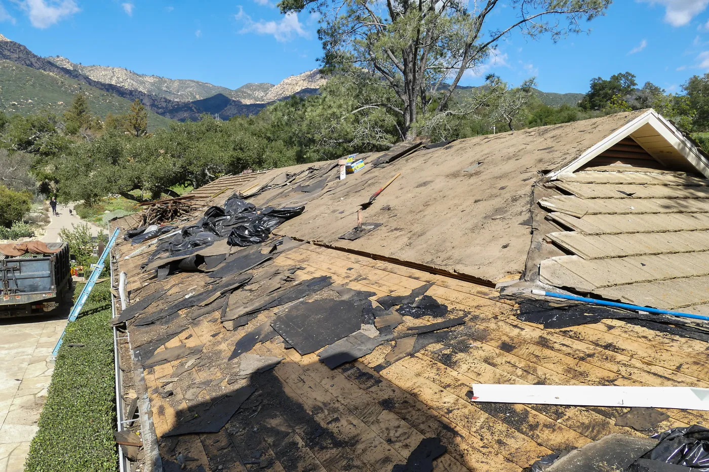 North Wing roof replacement