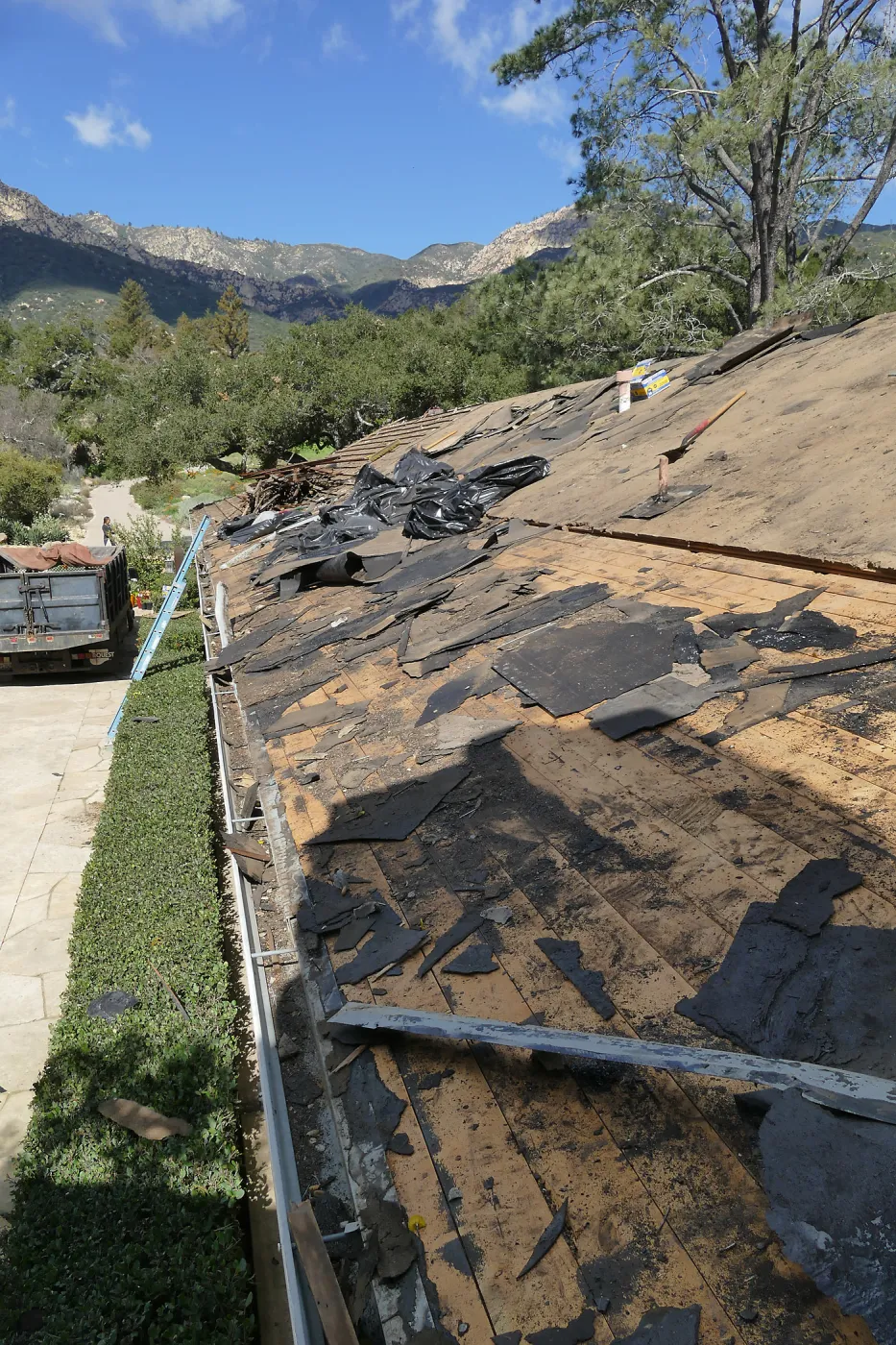 North Wing roof replacement