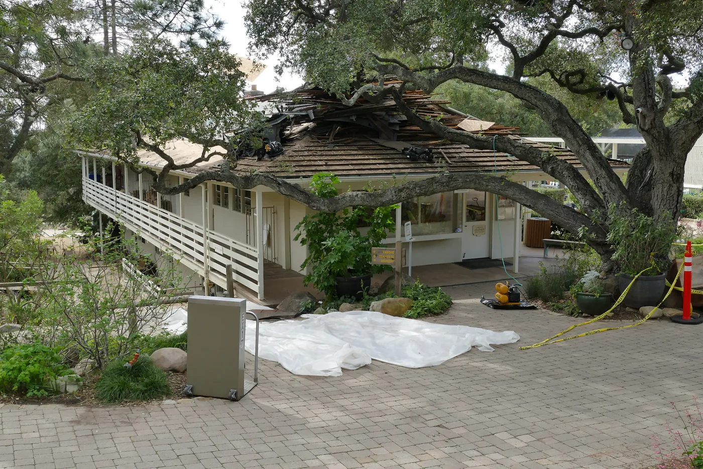 North Wing roof replacement