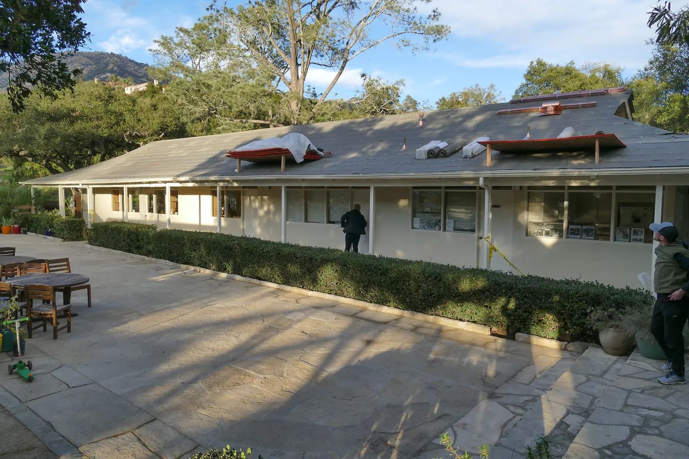 North Wing roof replacement